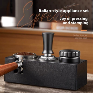 Portable <b>Coffee</b> Machine Accessory Set: Tamper, <b>Manual</b> <b>Grinder</b>, Filter Press - Product Image 5