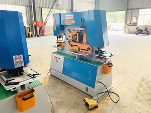 Combinatie Metal Shear Bocht Machine Q35Y-50 Hydraulische Ironworker Machine