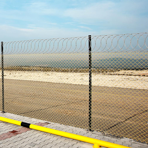 Chất lượng cao mạ kẽm 4ft 6ft 8ft 10ft Chuỗi liên kết dây lưới an ninh sân vườn hàng rào kim loại hàng rào kim cương Chuỗi liên kết hàng rào - Product Image 3