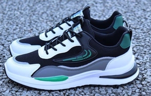 Zapatillas deportivas para hombre, nuevas de malla transpirable, antideslizantes, a la moda, informales, para estudiantes, tendencia explosiva, primavera, otoño, verano - Product Image 6