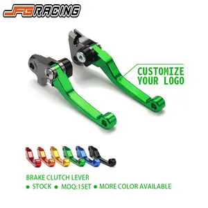 CNC 알루미늄 MX Motocross 모터바이크 Dirtbike 오토바이 브레이크 클러치 레버 JFG x500 2013-2018 KX250 2019-2020