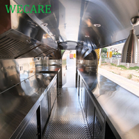 WECARE Remolque de Comida Móvil Personalizado para Cafetería, Bar, Kebab, Helados, Ideal para Festivales, Ferias y Eventos al Aire Libre