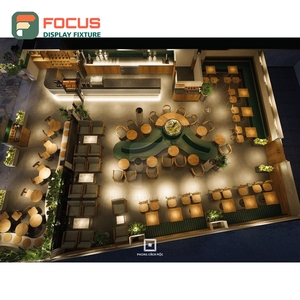 ตู้โชว์กาแฟระดับมืออาชีพ แผงกระจกนิรภัย ช่องแสดงอุปกรณ์เสริม ตู้โชว์ร้านกาแฟ - Product Image 3