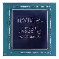Processeur graphique NVIDIA AD102-301-A1 pour l'apprentissage automatique et les applications de réparation électronique