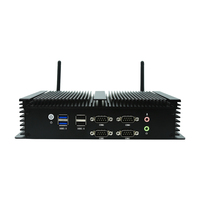 Nueva PC Industrial de Escritorio Intel Core I5-4278U 1 GPIO 6 RS232 RS485 2 LAN Sin Ventilador Bajo Consumo Windows 11