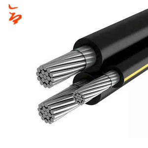 Câble de dérivation de service aérien 600V AAC + conducteur ACSR 6AWG câble duplex/triplex - Product Image 5