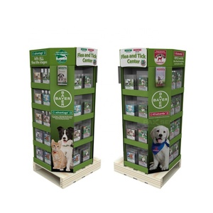 ชั้นวางสินค้าแบบพับได้เป็นมิตรกับสิ่งแวดล้อมสำหรับซูเปอร์มาร์เก็ต เหมาะสำหรับวางอาหารสัตว์เลี้ยงบนพื้น - Product Image 4