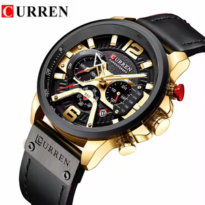 <span class=keywords><strong>Orologio</strong></span> CURREN 8329 da Uomo all'Ingrosso Online, <span class=keywords><strong>Orologio</strong></span> al Quarzo di Lusso Sportivo <span class=keywords><strong>con</strong></span> Data, Impermeabile 3ATM, Cronografo <span class=keywords><strong>con</strong></span> <span class=keywords><strong>Cinturino</strong></span> in <span class=keywords><strong>Pelle</strong></span> - Product Image 3