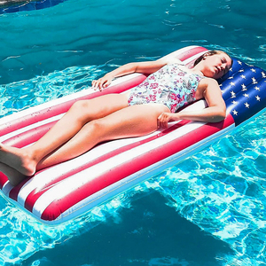 Mỹ Logo Inflatable cờ hồ bơi Float, nước vui vẻ hồ bơi Float, Inflatable phòng chờ Float - Product Image 3