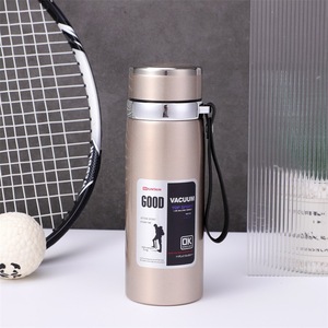 Bouteille d'eau en acier inoxydable 304, conservation au froid, pour les voyages en plein air des hommes, gourde de montagne, tasse isolée portable 600 ml/800 ml - Product Image 4