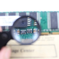 Loupe optique pliable à main 30x26mm avec lentille en verre pour la numismatique et les timbres