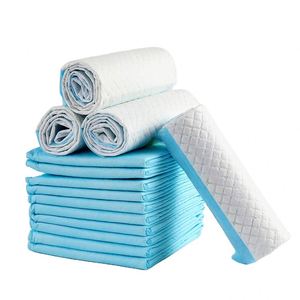 Tapis d'apprentissage pour chiots OEM 5 couches, absorbants et jetables, en tissu et coton, anti-fuites - Product Image 6