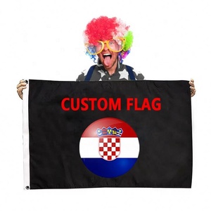 Drapeau 2024 90X150cm bannière extérieure toute conception drapeaux autrichiens volants avec Logo impression personnalisée - Product Image 4