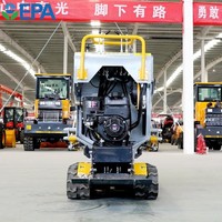 ENVÍO GRATUITO Minicargadora Eléctrica China con Ruedas y Orugas, Certificación CE EPA, con Cucharón, Zanjadora y Arado Rotatorio