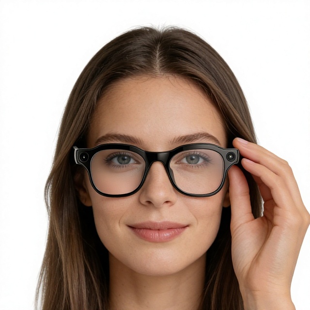WAI3-8-megapixel-3 Lenses-AI Smart Glasses with Magnetic Charging & EIS Anti-shake for Photo/Video Shooting for Calling
