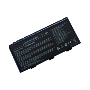 Mới Nhất Chất Lượng Ban Đầu Máy Tính Xách Tay Pin BTY-M6D Cho <span class=keywords><strong>MSI</strong></span> <span class=keywords><strong>GT680</strong></span> GX660 GT70 GT780 WT60 F750 M6D Có Thể Sạc Lại Li-polymer Pin - Product Image 2