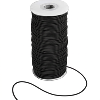 Cordon élastique de 2 mm pour la fabrication de bijoux, bracelet, collier, artisanat DIY, vente en gros en vrac
