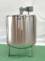 Homogénéisateur en acier inoxydable pour la fabrication de savon liquide avec réservoir de mélange pour la production de détergent lessive
