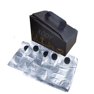 Tas BIB Dalam Kotak dengan Keran Keran Plastik 1L-220L Gratis Sampel Tas Kemasan Jus Air Susu Anggur Dispenser Dalam Kertas Karton - Product Image 2