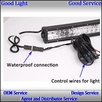 OVOVS Autres accessoires automobiles Barre lumineuse LED RGB 288w 50 pouces Barre lumineuse de travail LED tout-terrain pour bateau véhicule