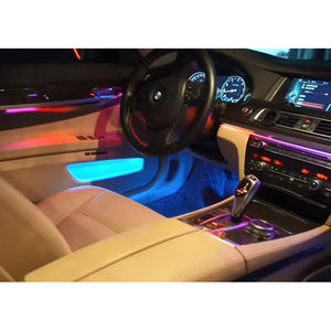 Kit d'éclairage d'ambiance intérieur LED Symphony 64 couleurs pour BMW Série 7 F02 2009-2015, accessoires de décoration - Product Image 6