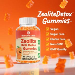 Gomitas de Zeolita Natural para Niños, Precio de Fábrica, Masticables, para la Eliminación de Metales Tóxicos y la Salud Digestiva - Product Image 5