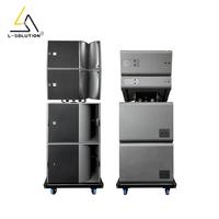 Système de haut-parleurs L-Solution A15F+A15W+KS21 Plug and Play avec amplificateur, ensemble complet de sonorisation pour événements en direct et concerts