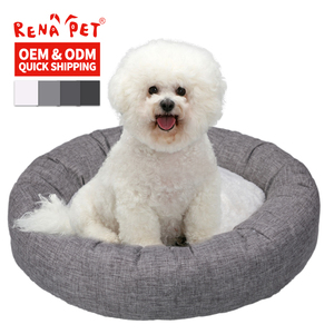 Cama Redonda para Mascotas, Perros y Gatos, con Logotipo Personalizado, Venta al Por Mayor del Fabricante - Product Image 2