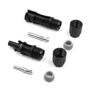 Slocable 2000V IP68 không thấm nước 2000 + Giao phối chu kỳ đồng tin mạ thiết bị đầu cuối ngọn lửa chống cháy PV cáp kết nối - Product Image 2