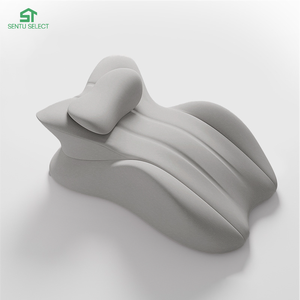 Almohada de Soporte para Cadera de Espuma Viscoelástica Multifuncional, Forma Oblonga, Transpirable, Ecológica, Portátil, Tejida, para Parejas - Product Image 4