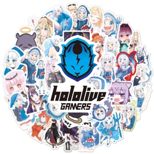 50 Pièces Anime Autocollants <span class=keywords><strong>TAKARA</strong></span> <span class=keywords><strong>TOMY</strong></span> Planche À Roulettes Étanche VSCO Guitare Bagage Ordinateur Portable Bouteille D'eau de Dessin Animé À La Mode Filles Adolescentes - Product Image 6