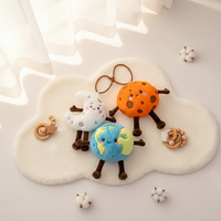 Pendentif en peluche Planète du Soleil et de la Terre, modèle Twix, en coton PP, produit de science-fiction spatiale mignon, collection Cartoon Fun Planet Doll