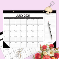 Calendrier mural promotionnel 2027 2026 au prix d'usine, personnalisé, calendrier de bureau pour la planification et l'organisation