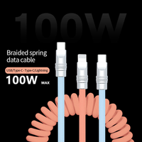 Câble de charge rapide USB 3.0 Type-C en cuivre pur Maobos avec charge rapide 5A pour iPhone et téléphones mobiles