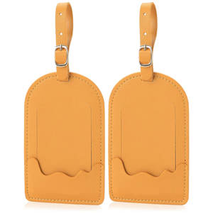 Étiquette de bagage en cuir pour valises, étiquettes de voyage de qualité supérieure, personnalisées, étiquettes de bagage en cuir sur mesure - Product Image 1