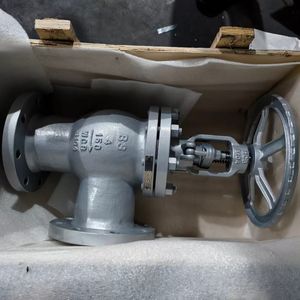 Válvula Globo de Ângulo de Aço Carbono WCB de 4 Polegadas com Design Curvo de 90 Graus, Versátil, Manual, OEM, <span class=keywords><strong>Flange</strong></span> X <span class=keywords><strong>Flange</strong></span> - Product Image 3