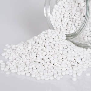 Masterbatch Blanco de Material PE Virgen con Alta Carga de TiO2, Colorante Blanco Universal para Productos Plásticos de Polietileno - Product Image 2