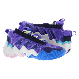 Adidas รองเท้าออกกำลังกายสำหรับผู้หญิงและเทรนนิ่งจัดแสดงสีม่วง/สีกรมท่า-100% ของแท้ - Product Image 4