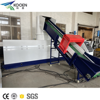 Granulateur compacteur monophasé série ZL LLDPE HDPE 500 kg/h pour film plastique usagé