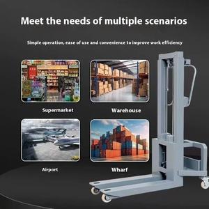 מותג חדש 300 נייד ק "ג סוללה אלקטרית מעקה גבוהה יעילות קטנה מלגזה ישיר מן המפעל - Product Image 6