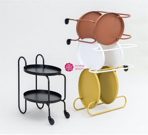 Yicheng nuovo moderno piccolo Trolley <span class=keywords><strong>tavolino</strong></span> da caffè Nordic moderno soggiorno piccolo appartamento mobile divano <span class=keywords><strong>tavolino</strong></span> <span class=keywords><strong>per</strong></span> la vendita - Product Image 3