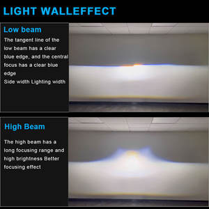 Sistema de Iluminación Automotriz K110, Faro Delantero con Lente de Proyector Bi-LED de 3 Pulgadas, Súper Brillante, 12V, 8000 Lúmenes, Ajuste Universal - Product Image 3