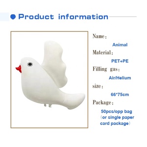 Ballons en Mylar pour enfants, 1 pièce, Ballons en <span class=keywords><strong>aluminium</strong></span> en forme d'animaux de dessin animé, Ballons à hélium et en <span class=keywords><strong>aluminium</strong></span>, vente en gros - Product Image 2