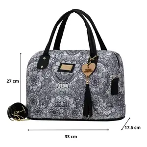 Bolsa de Compras de Yute para Mujer Fana Dariana, Cierre con Broche Grande, Apta para Veganos - Product Image 3