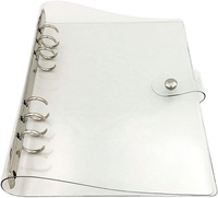 Doublure en PVC transparente pour ordinateur portable, 1 pièce, rouleau de papier, protection avec bouton-pression à fermeture, feuilles amples, a5 a6 6