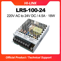 Hi-Link Penjualan Terlaris Komponen Elektronik 100W 12V 24V Konverter AC DC LRS-100-12 LRS-100-24 Modul Catu Daya Cerdas