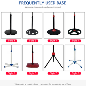 Quạt đứng 18 inch Công Nghiệp 3 trong 1 quạt Kim Loại Lưỡi Dao Đứng dao động bệ đứng nhà sản xuất quạt - Product Image 5