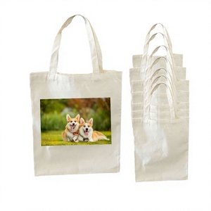 Shop Promotional Classic <b>Tote</b> Custom <b>Bag</b> Wholesale Custom Print Logo <b>Cheap</b> Reusable Heat Transfer Printing Shopping <b>Tote</b> <b>Bag</b> - Product Image 4