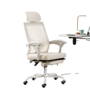 Alinunu lưới Ergonomic nhà văn phòng Bàn máy tính ghế với chỗ để chân tựa đầu và tựa lưng 90-135 điều chỉnh ghế điều hành