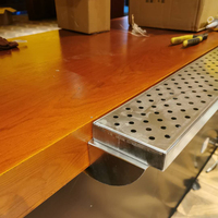 Filtre à évier Rawen Icfzd, filet pour bar à thé au lait, égouttoir de table en acier inoxydable, filtre à glace, panier d'égouttage pour table de bar de cuisine